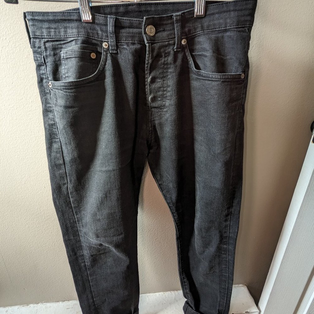 &Denim Skinny Black Jeans